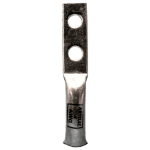 Terminal Eléctrico Doble Perforación Conico 4 awg Artelec (20mm²), perforación 7.0 mm