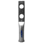Terminal Eléctrico Doble Perforación Conico 6 awg Artelec (16mm²), perforación 7.0 mm