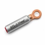 Terminal Eléctrico Bimetálico DTL-2 25 MM2, XL, Una perforación 11 mm.