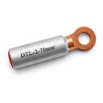 Terminal Eléctrico Bimetálico DTL-2 70 MM2, XL, Una perforación 12.8 mm.